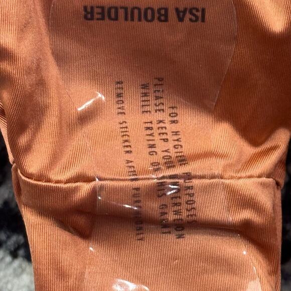 Isa Boulder One-Piece Swimsuit One Shoulder In Spice Size S NWT - Picture 10 of 11